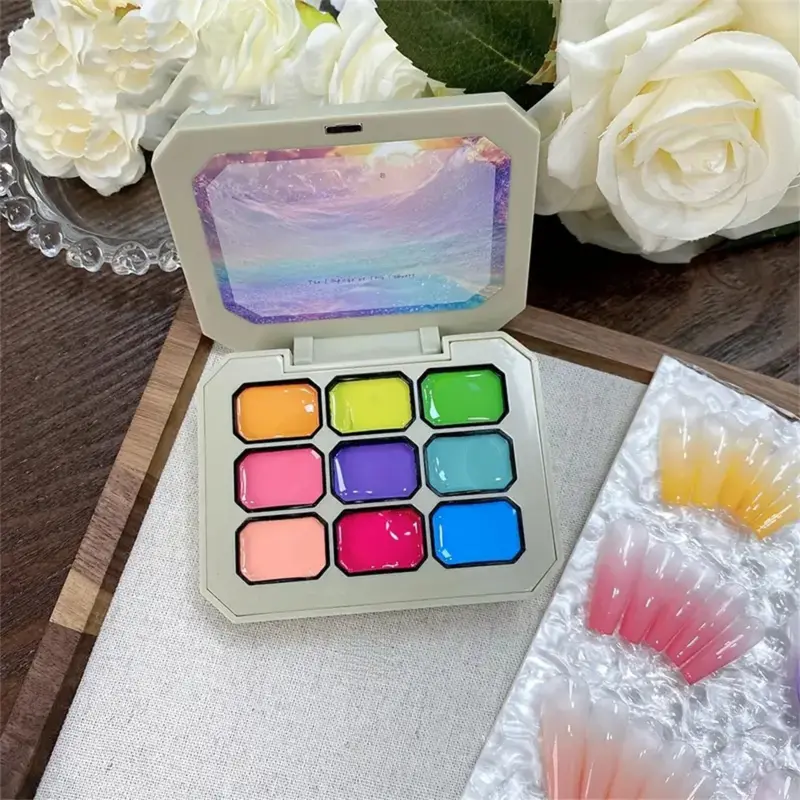 Solid Cream Gel Palette – Bright Pop Collection 1