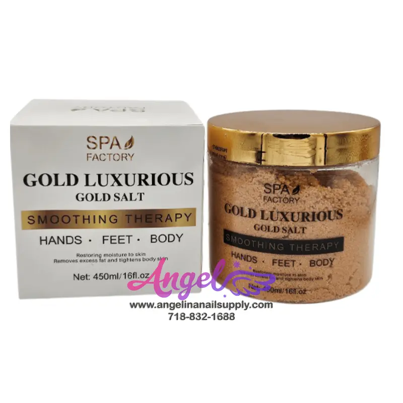 Spa Factory Gold Luxurious Fine Salt 1