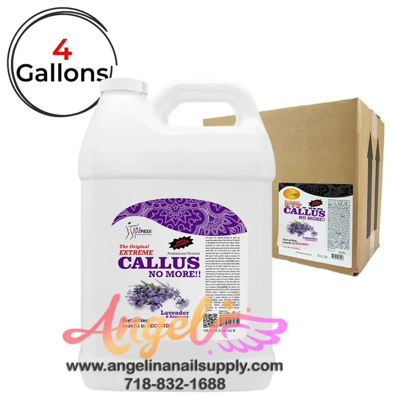 Spa Redi Callus Remover - Lavender & Rosemary (Box/4Gal) 1