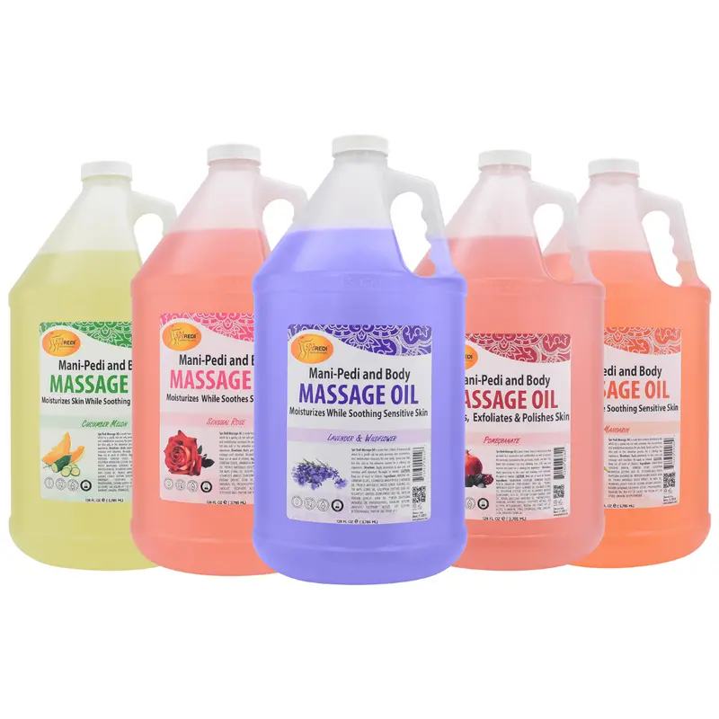 Spa Redi Mani, Pedi & Body Massage Oil (Gallon) 1
