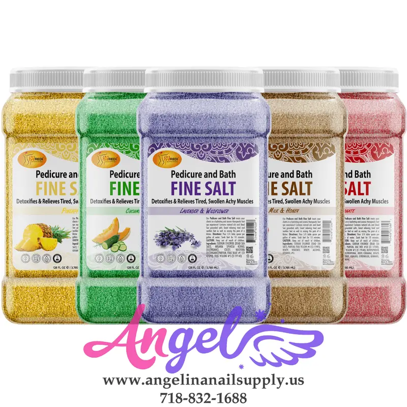 Spa Redi Pedi Bath Fine Salt (1 Gal & 5 Gal) 1