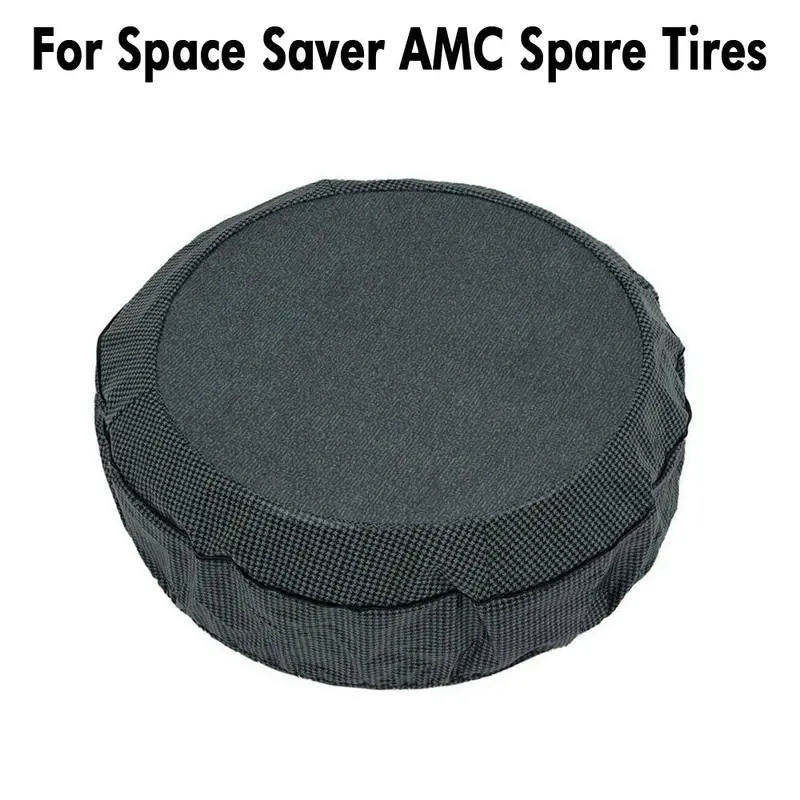 Spare Tire Cover For Spacesaver Spare,  Felt Herringbone, 1968-88 Amc 1