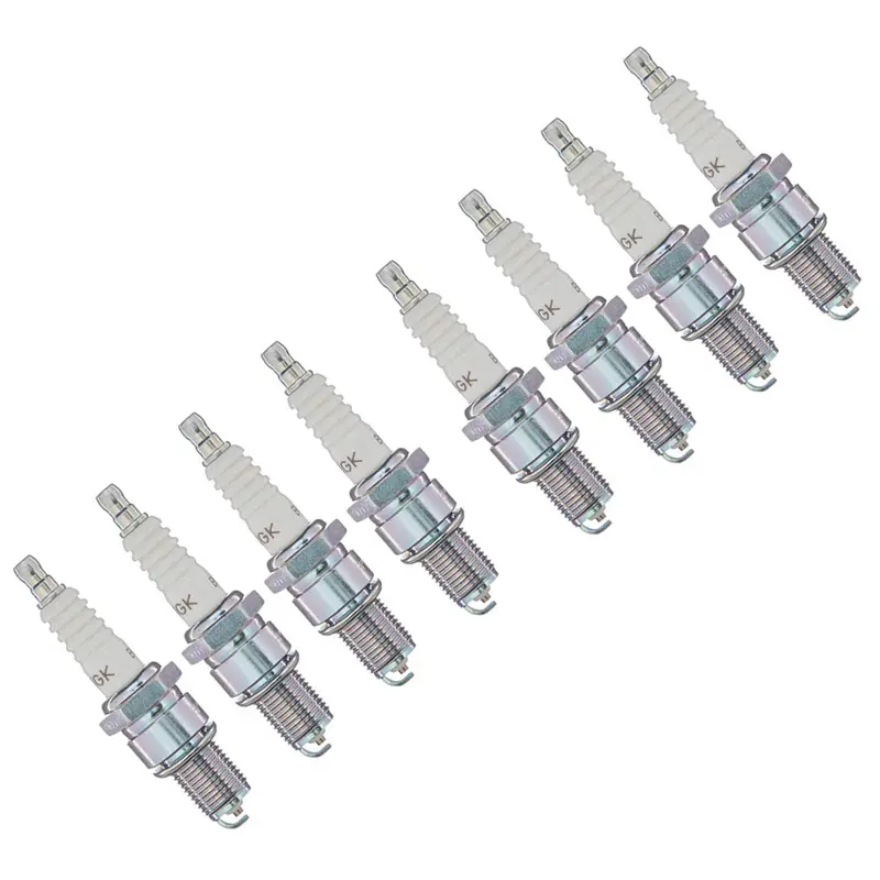Spark Plugs, Ngk Copper High Performance, Set Of 8, 1966-91 Amc, Jeep V-8 1