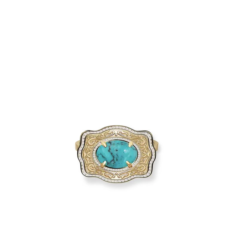 Spurwest Trading Co. Belt Buckle Oasis Ring 1