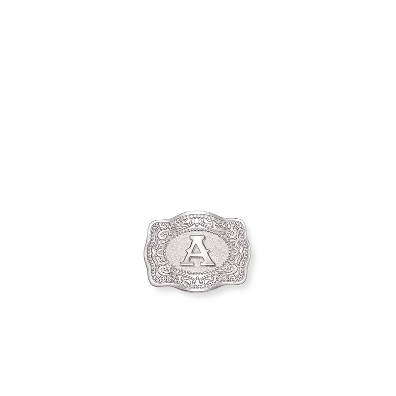 Spurwest Trading Co. Silver Mini Belt Buckle Hatpin 1