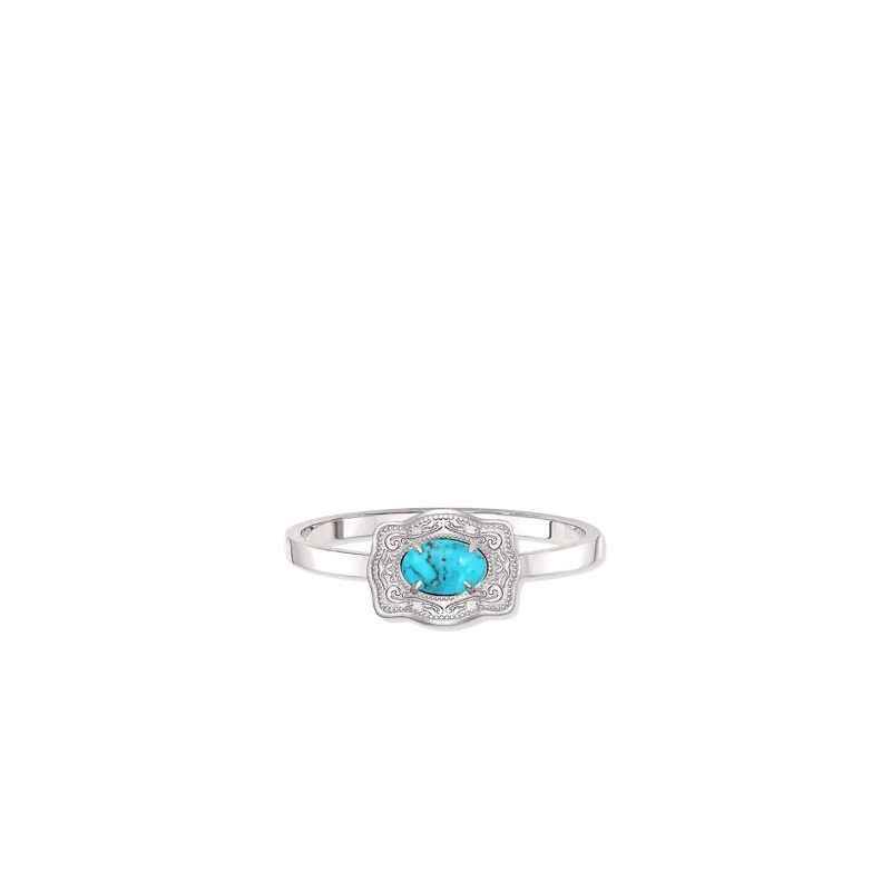 Spurwest Trading Co. Ultra Mini Belt Buckle Oasis Ring - Adjustable 1