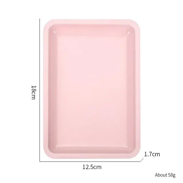 Stainless Steel Pink Tray 1