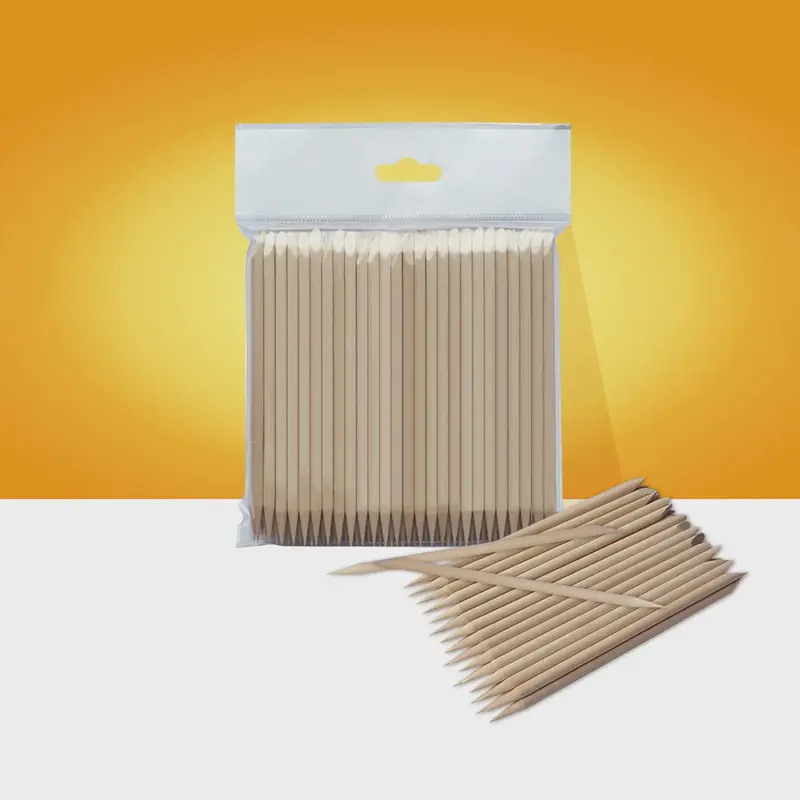 Staleks Wooden Orange Stick Short/110 Mm (100 Pcs) 1