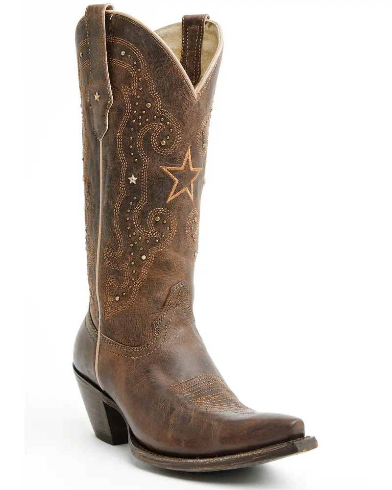 Star Struck Studded Western Boots - Snip Toe 1