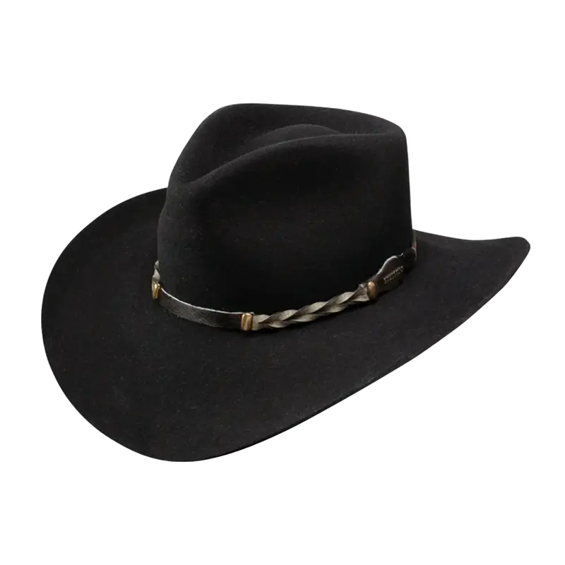 Stetson Black 4X Drifter Buffalo Collection Western Hat 1