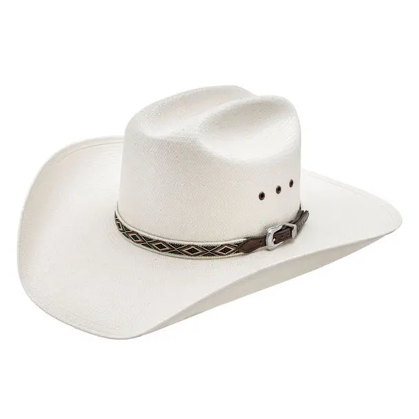 Stetson Fairfax Straw Natural 4 1/4" Brim Western Cowboy Hat 1