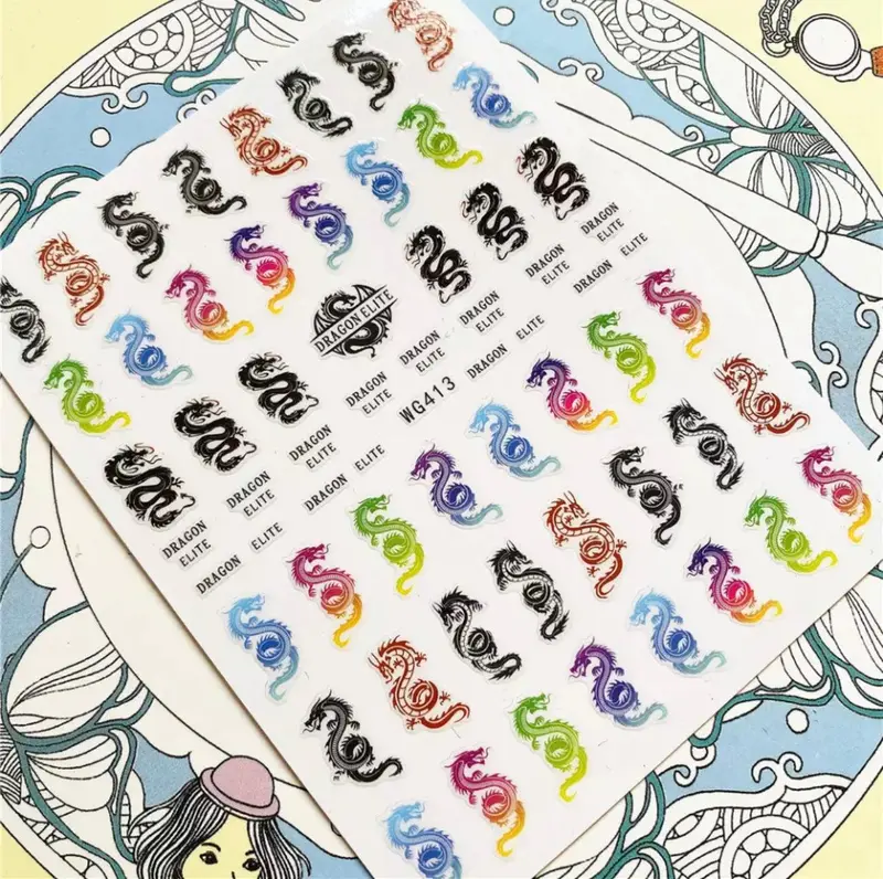 Sticker Dragon - Snake 1