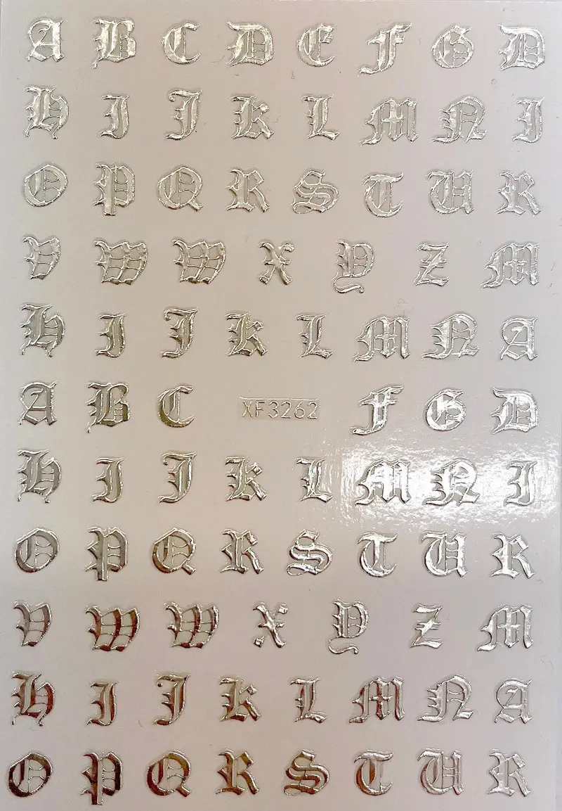 Sticker Letter & Number 2