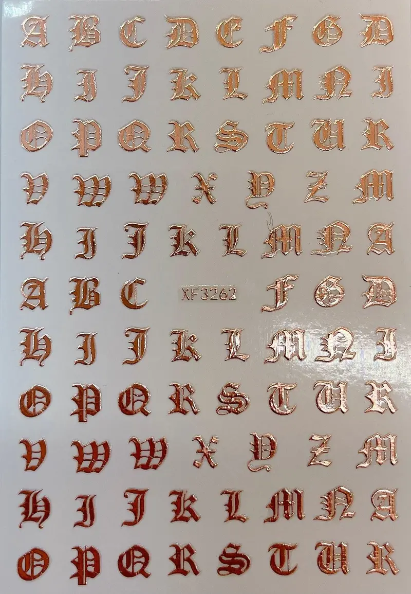 Sticker Letter & Number 3
