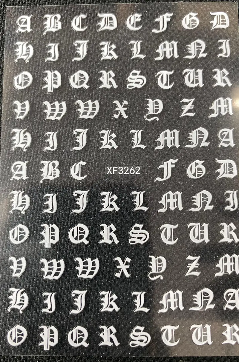 Sticker Letter & Number 5
