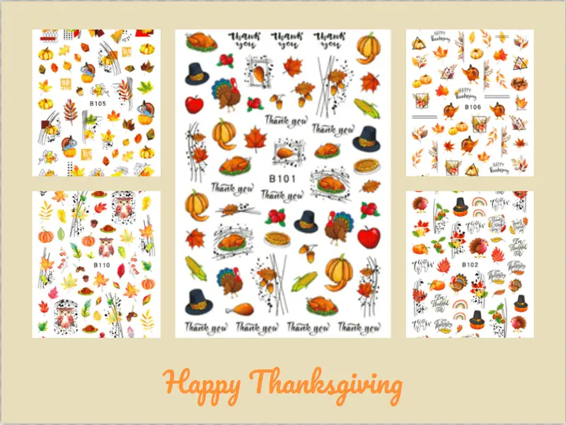 Sticker Thanksgiving 1