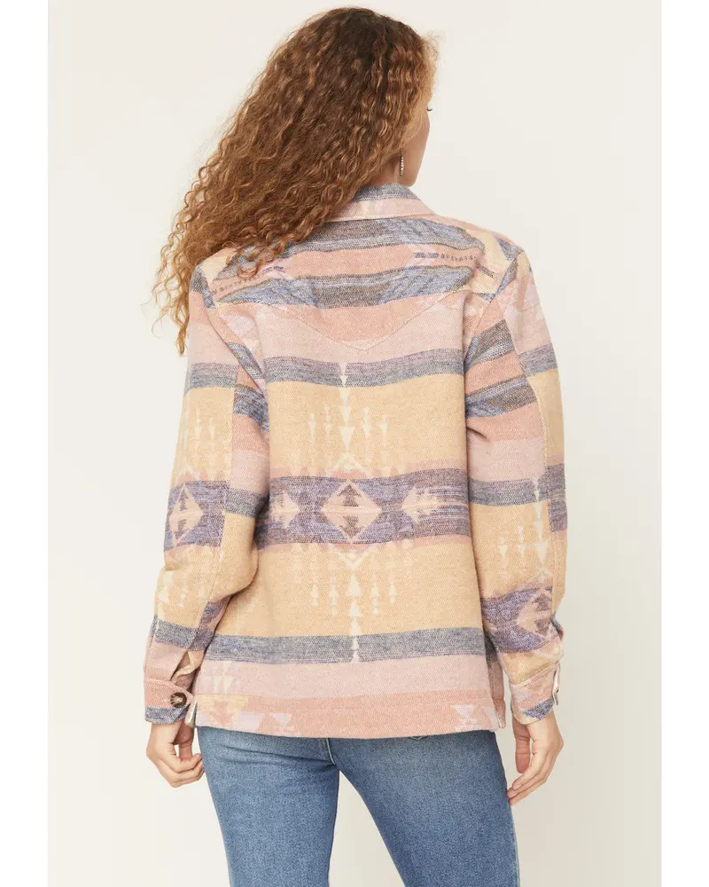 Stillwater Southwestern Print Button-Down Shacket 5