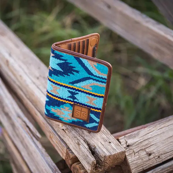 Sts Ranchwear Mojave Sky Magnetic Wallet - Sts31924 1