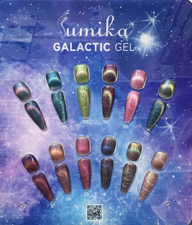 Sumika Galactic Set 12 Color 1 Base 1 Top 1 Magnets 1