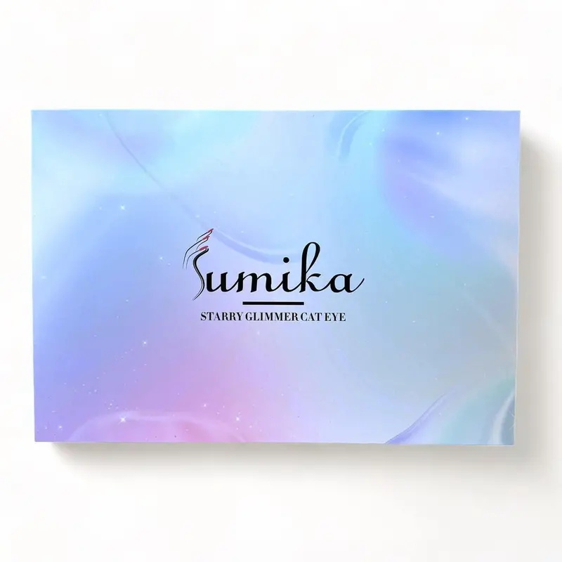 Sumika Starry Glimmer Cateye Set 12 Color 1 Base 1 Top 2 Magnets 1