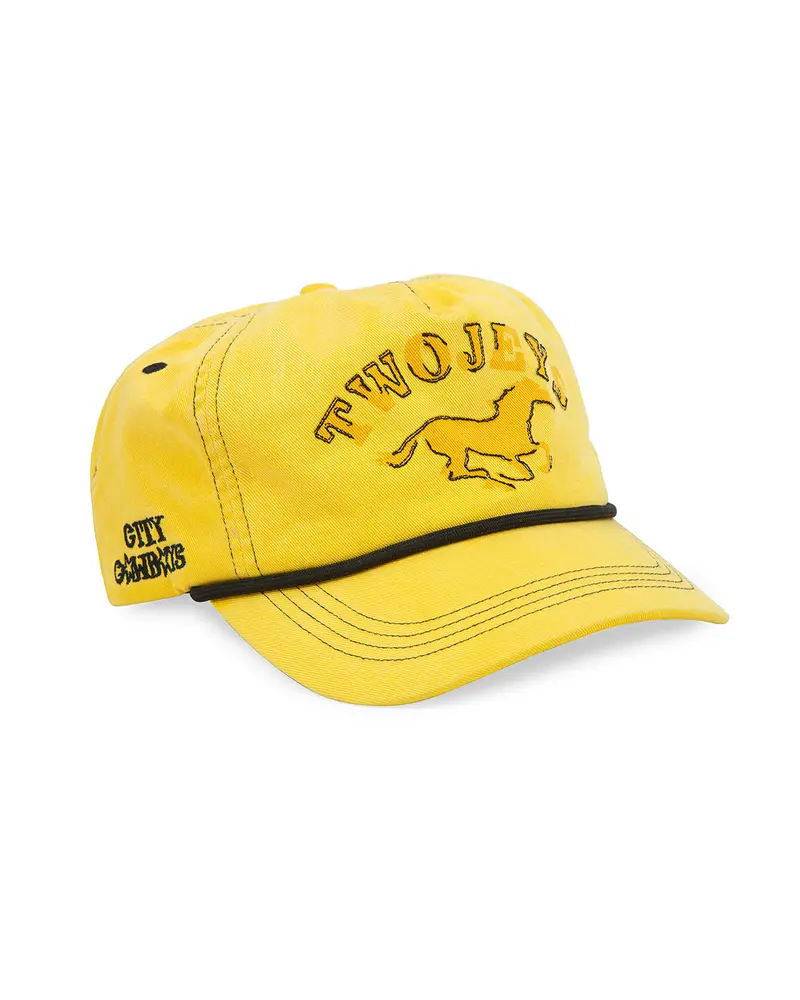 Sunfaded Yellow Cap 1