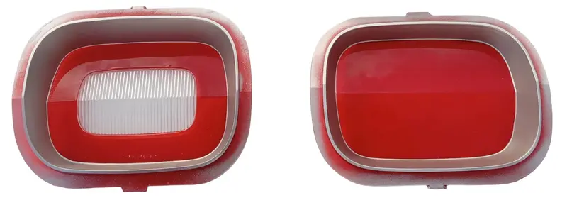 Tail Light Lens, Passenger Side, Set Of 2, 1973-74 Amc Javelin, Javelin Amx 1