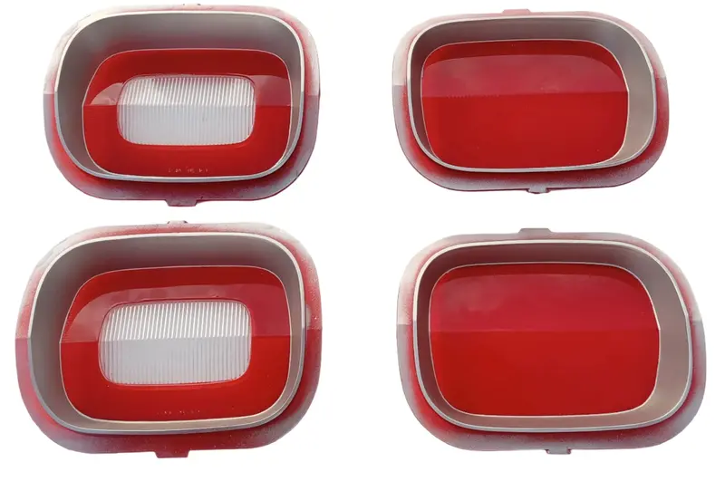 Tail Light Lens, Set Of 4, 1973-74 Amc Javelin, Javelin Amx 1
