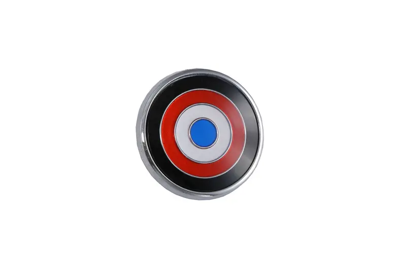 Taillight Panel Emblem, Bullseye, 2.25" X 2.25", Red, White, Blue, & Black, 1973-74 Amc Javelin, Javelin Amx (1 Required) 1