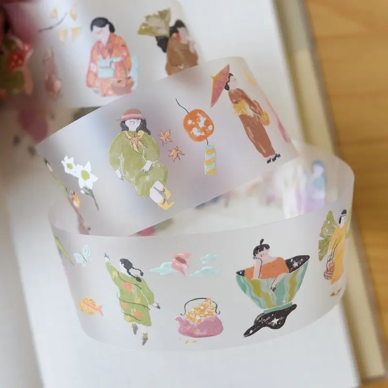 Teayou - Washi Tape - Autumn Fairies (Pet) 1