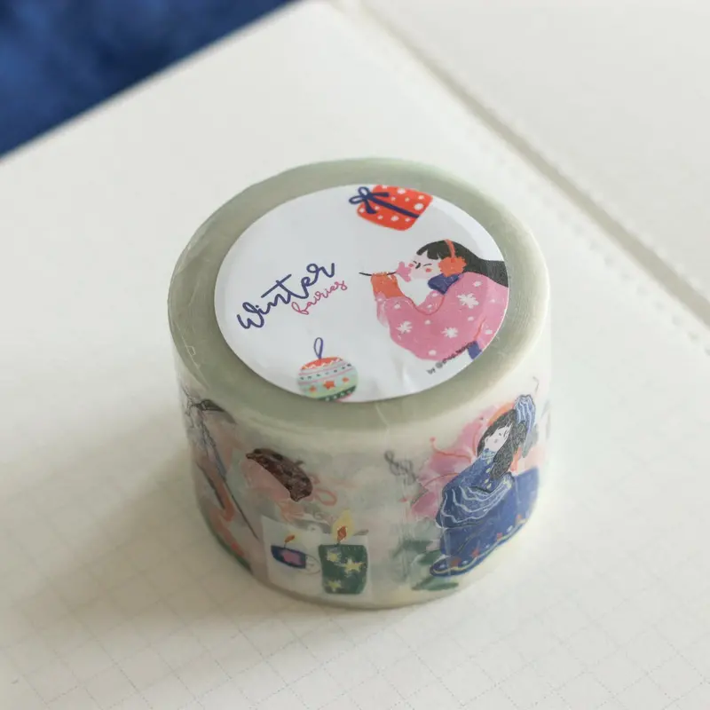 Teayou - Washi Tape - Winter Fairies (Pet) 1
