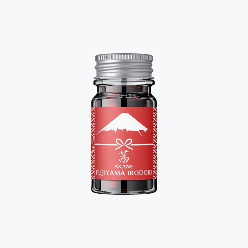 Teranishi - Fountain Pen Ink - Fujiyama Irodori - Akane Red 1