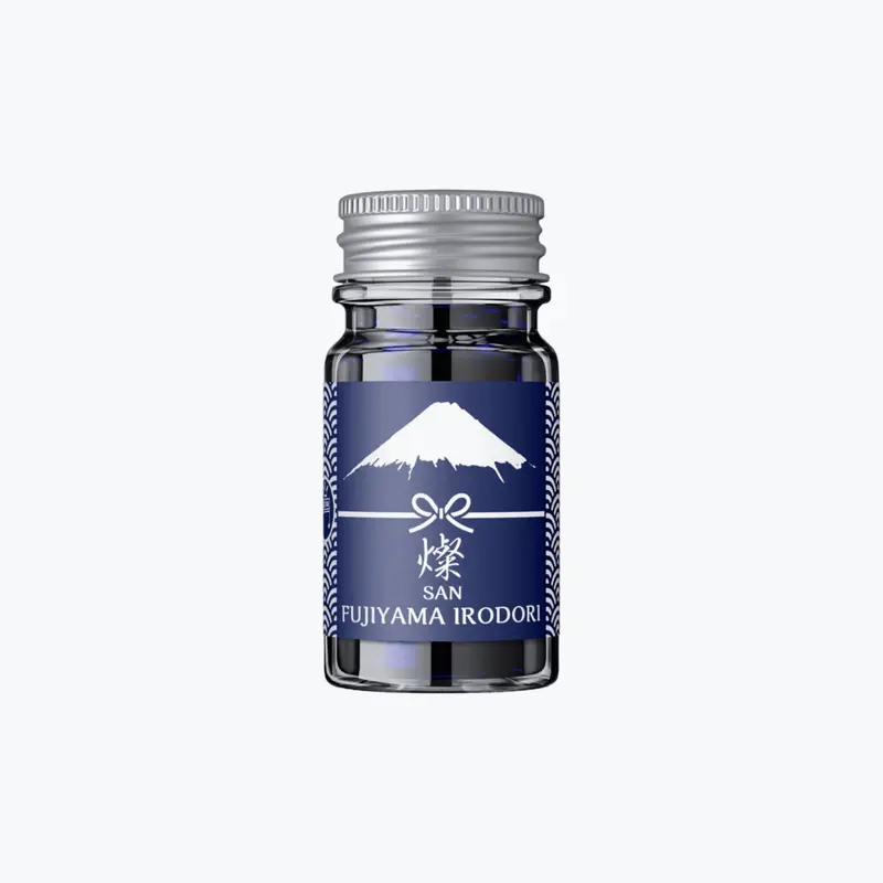 Teranishi - Fountain Pen Ink - Fujiyama Irodori - San Blue 1