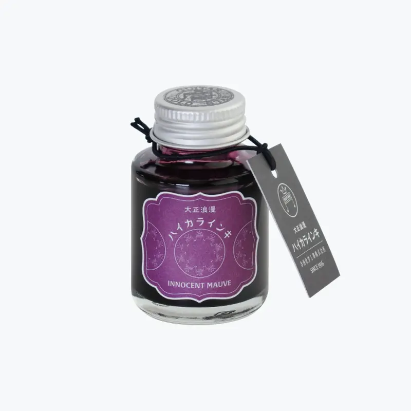 Teranishi - Fountain Pen Ink - Guitar Haikara - Innocent Mauve 1