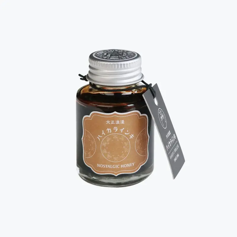 Teranishi - Fountain Pen Ink - Guitar Haikara - Nostalgic Honey 1