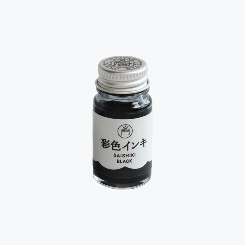 Teranishi - Fountain Pen Ink - Saishiki - Black 1