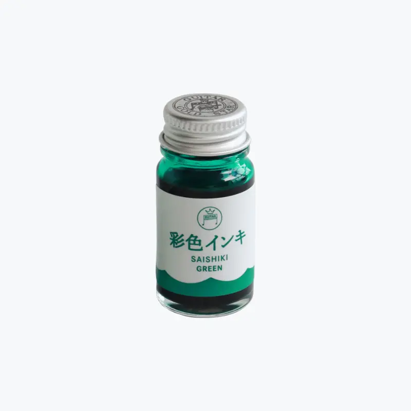 Teranishi - Fountain Pen Ink - Saishiki - Green 1