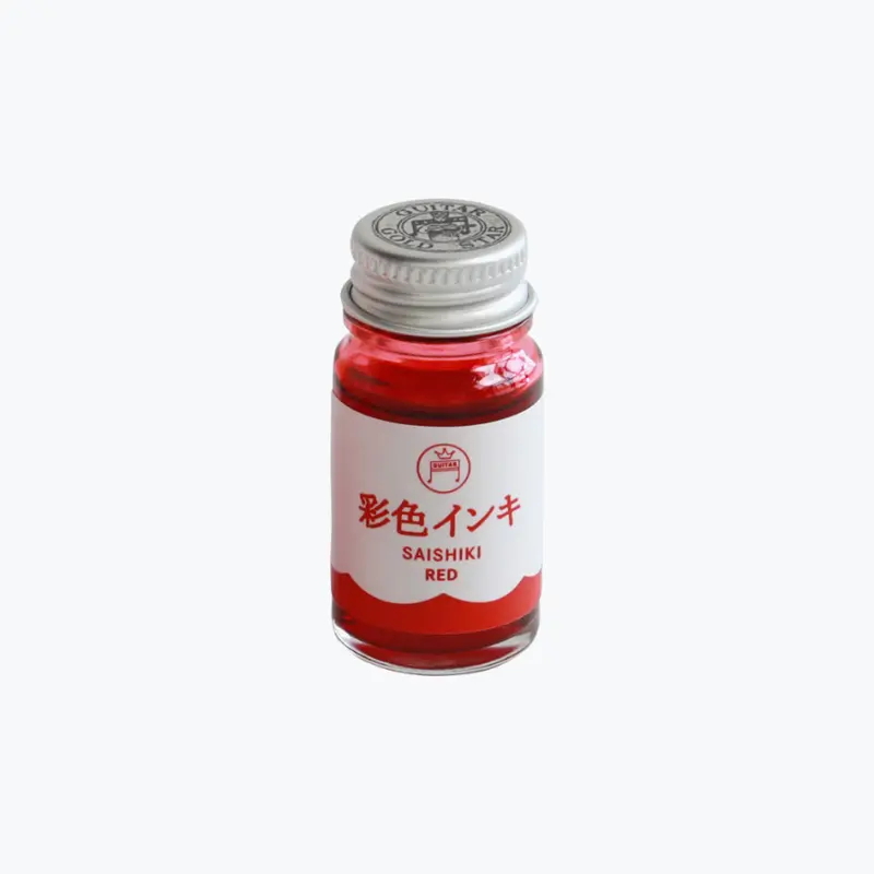Teranishi - Fountain Pen Ink - Saishiki - Red 1