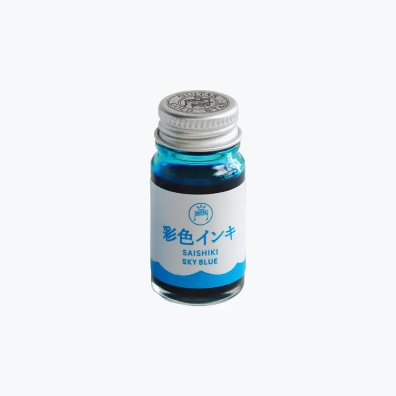 Teranishi - Fountain Pen Ink - Saishiki - Sky Blue 1