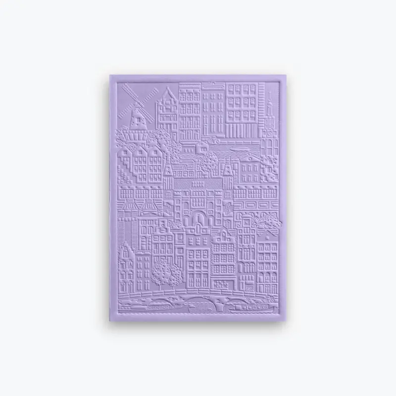The City Works - Notebook - Amsterdam - B6 - Lavender 1