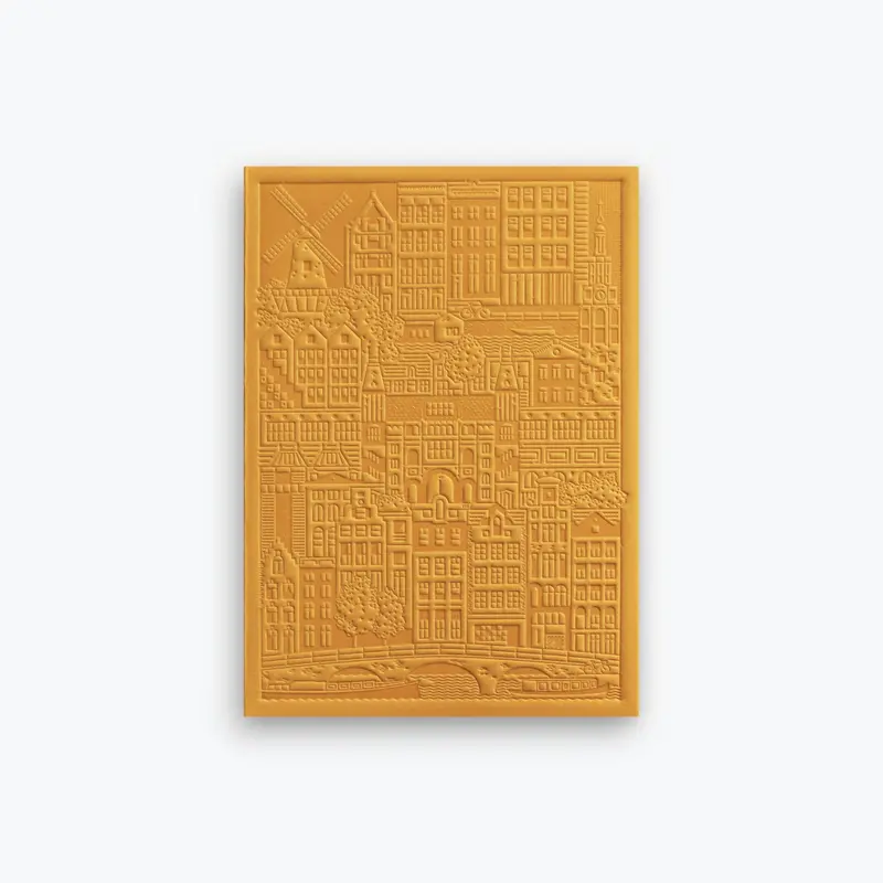 The City Works - Notebook - Amsterdam - B6 - Yellow 1