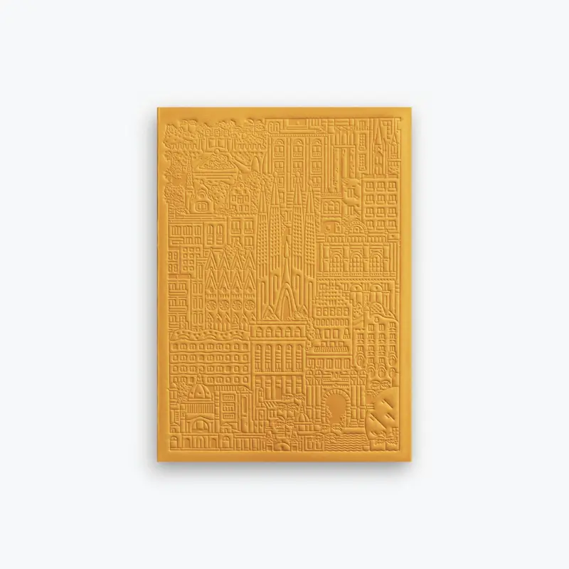 The City Works - Notebook - Barcelona - B6 - Yellow 1