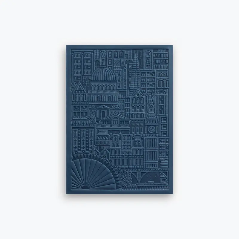 The City Works - Notebook - London - B6 - Blue 1