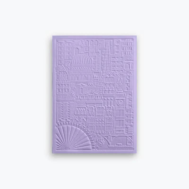 The City Works - Notebook - London - B6 - Lavender 1
