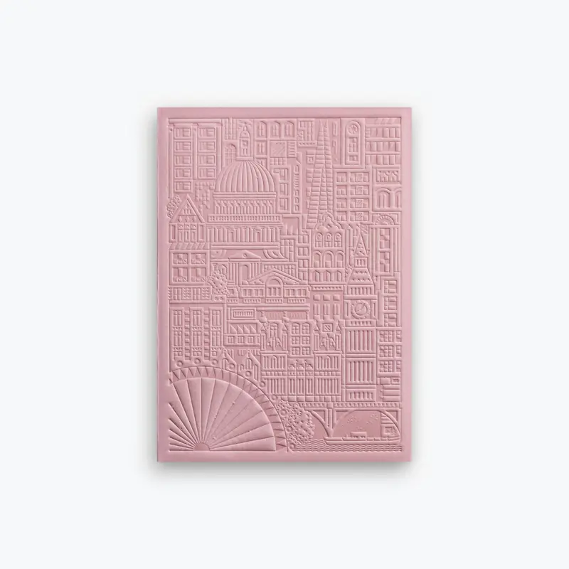 The City Works - Notebook - London - B6 - Pink <Outgoing> 1