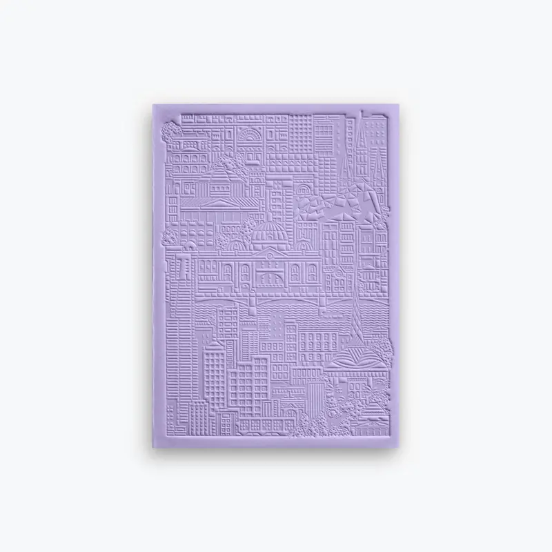 The City Works - Notebook - Melbourne - B6 - Lavender 1