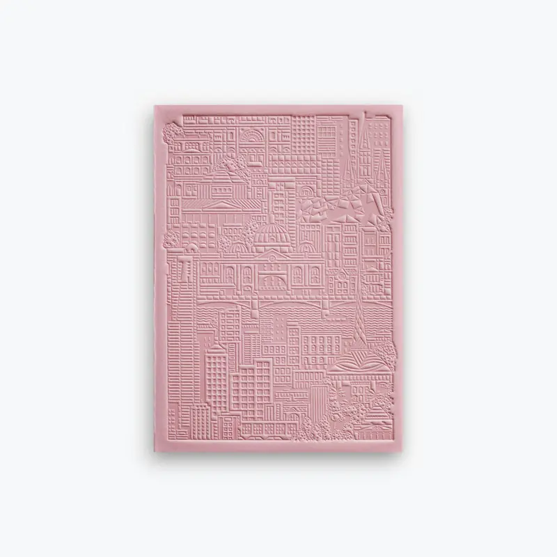 The City Works - Notebook - Melbourne - B6 - Pink <Outgoing> 1