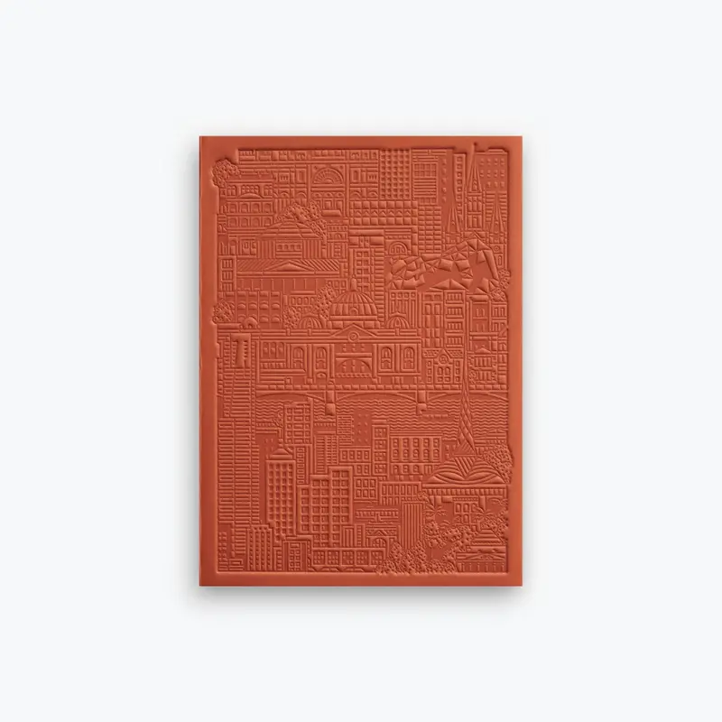 The City Works - Notebook - Melbourne - B6 - Rust 1