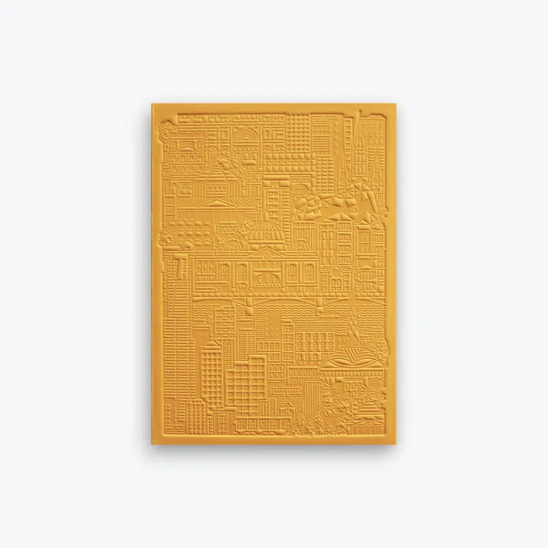 The City Works - Notebook - Melbourne - B6 - Yellow 1