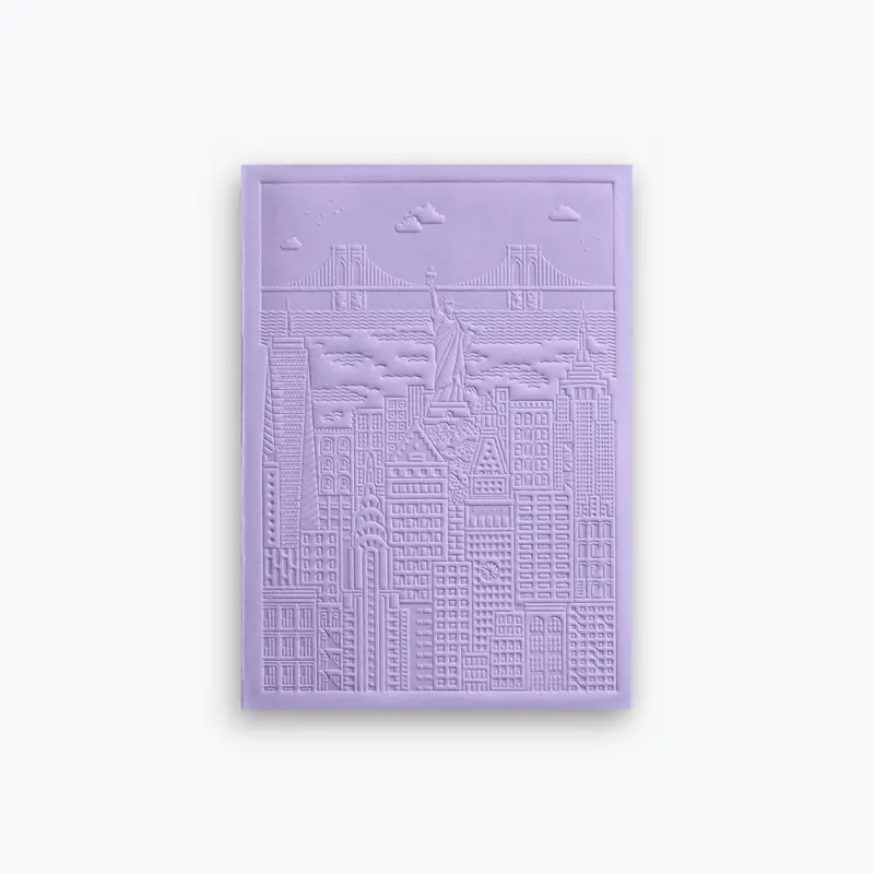 The City Works - Notebook - New York - B6 - Lavender 1
