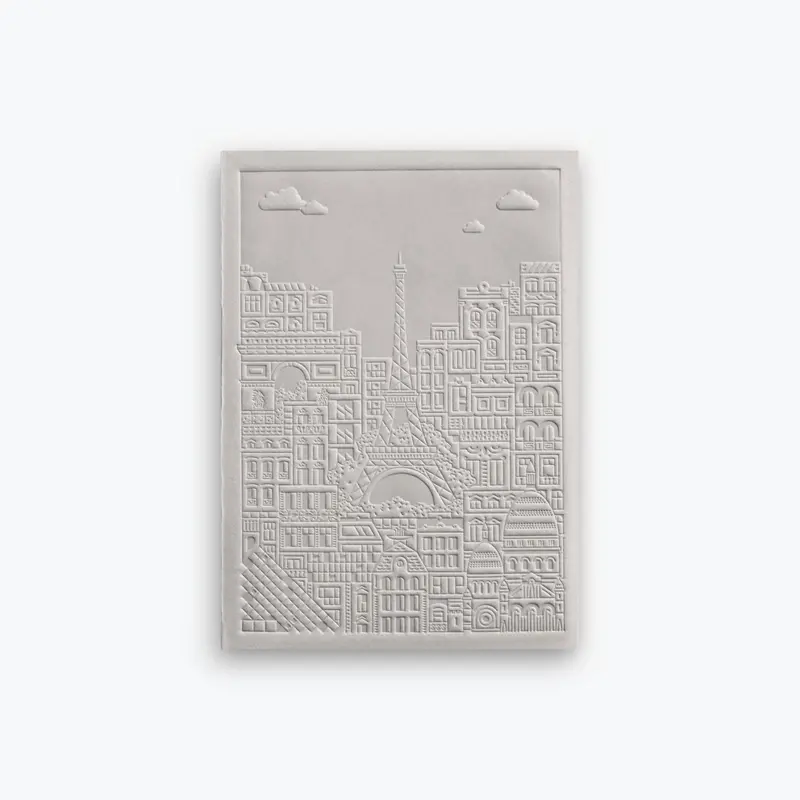 The City Works - Notebook - Paris - B6 - Concrete 1